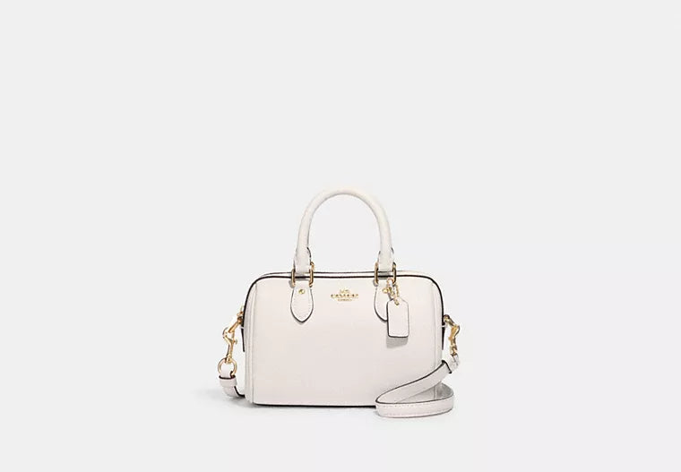 Coach Mini Rowan Crossbody Chalk