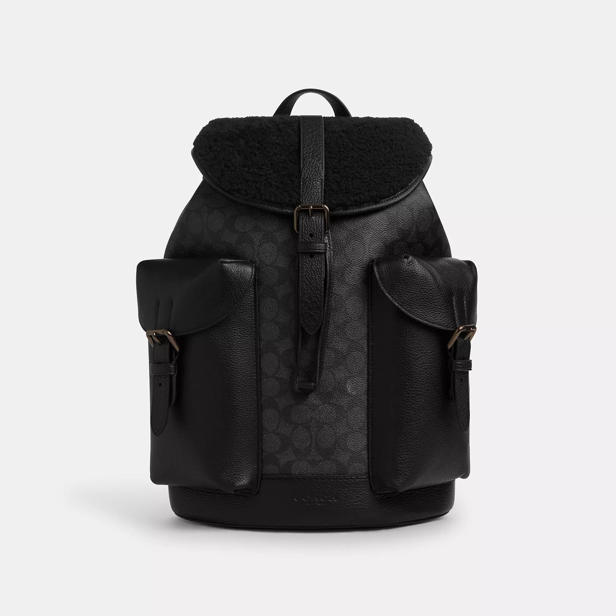 Coach Outlet Warner Backpack In Signature Canvas