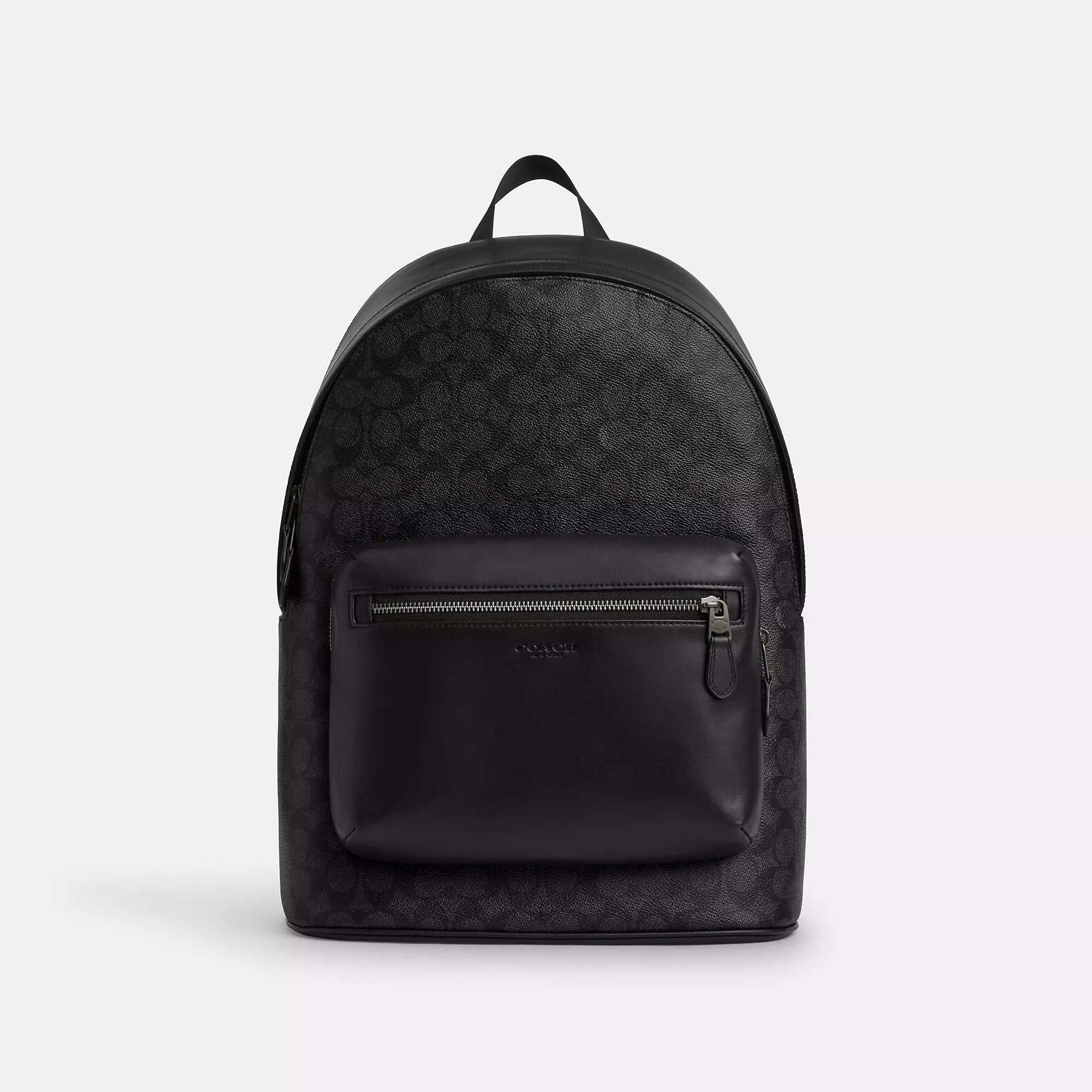 Coach Outlet West Backpack In Signature Canvas