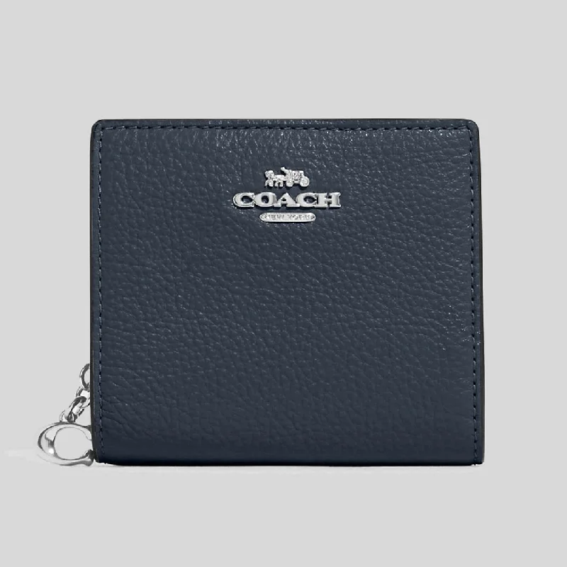 COACH Snap Wallet Denim C2862