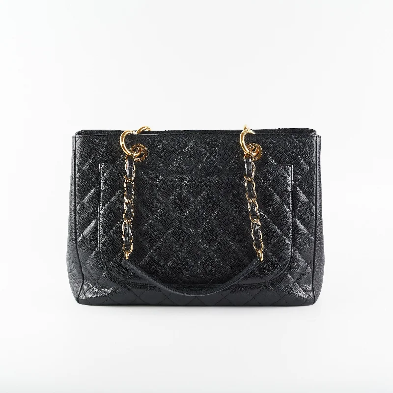 Chanel Grand Shopping Tote GST Black