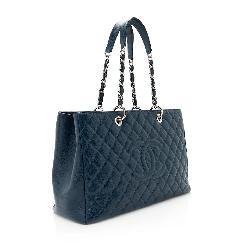 Chanel Caviar Leather XL Grand Shopping Tote (20114)