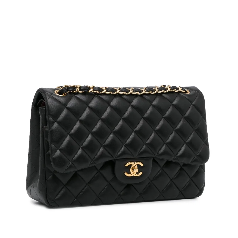 Chanel Jumbo Classic Lambskin Double Flap (Bvc5Ul)