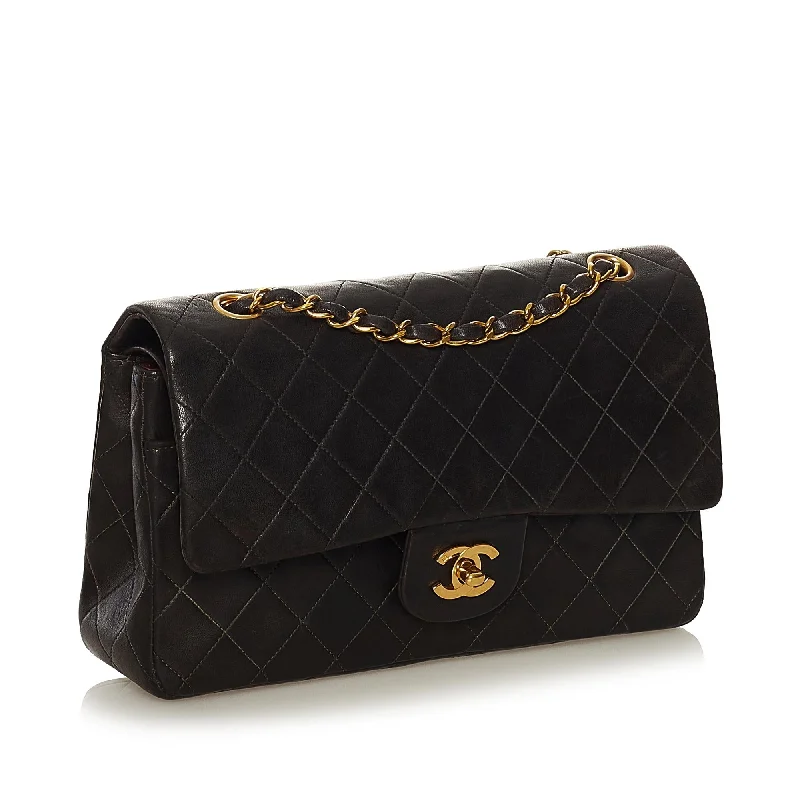 Chanel Medium Classic Lambskin Double Flap (37063)