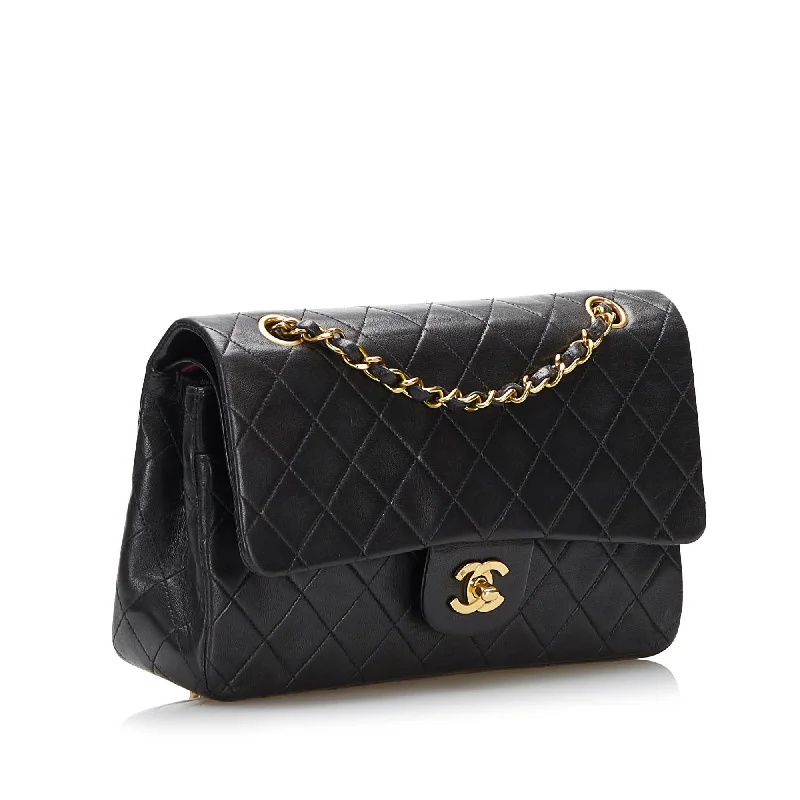 Chanel Medium Classic Lambskin Double Flap (37884)