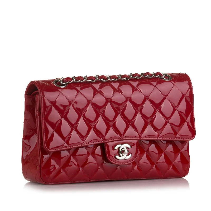 Chanel Medium Classic Patent Double Flap (DGBZhw)