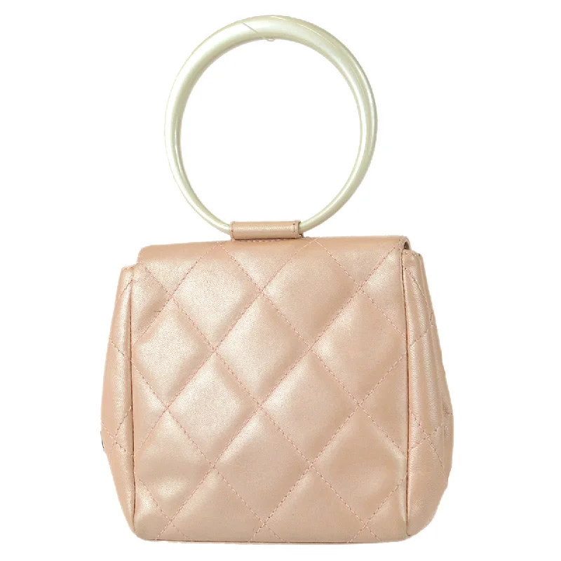 Chanel White Lambskin Handbag