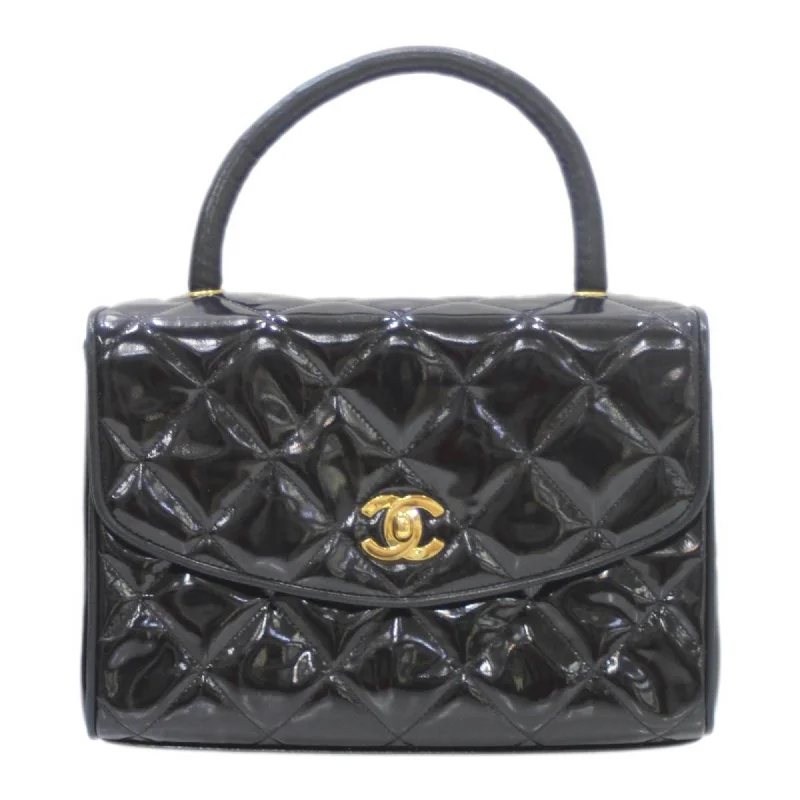 CHANEL handbag enamel black 2169878