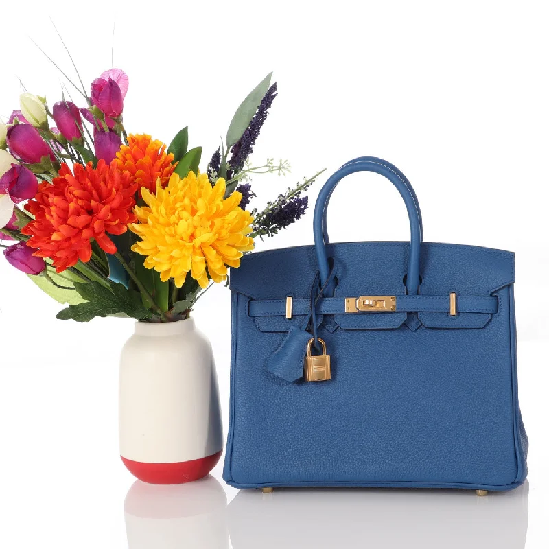 Hermès Bleu de France Togo Birkin 25