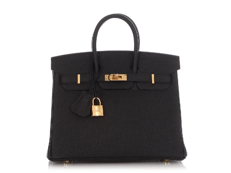 Hermès Black Togo Birkin 25