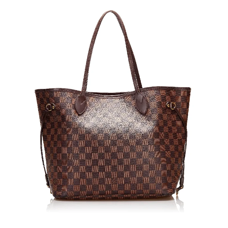 Louis Vuitton Damier Ebene Neverfull MM (SHG-35516)