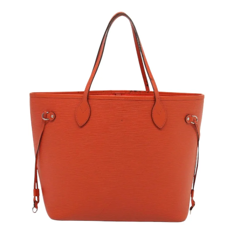 LOUIS VUITTON Epi Neverfull MM Tote Bag Orange Pimon M40884 LV 84897