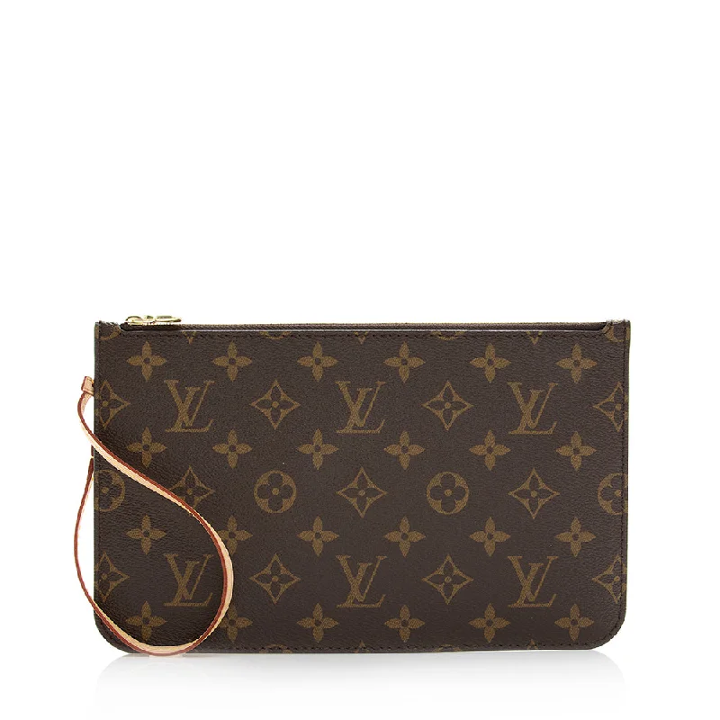 Louis Vuitton Monogram Canvas Neverfull GM Pochette (SHF-20619)