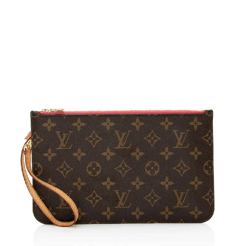 Louis Vuitton Monogram Canvas Neverfull MM Pochette (SHF-21783)