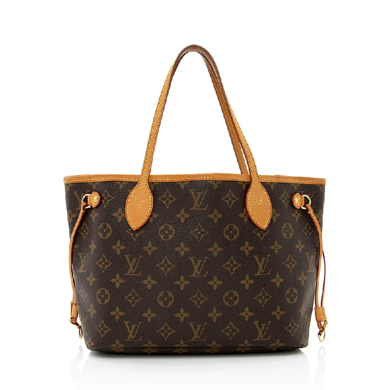 Louis Vuitton Monogram Canvas Neverfull PM Tote (SHF-19412)