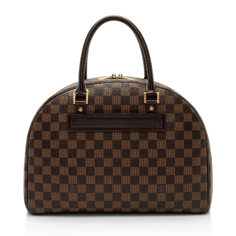 Louis Vuitton Vintage Damier Ebene Nolita MM Satchel (SHF-EdJeCk)