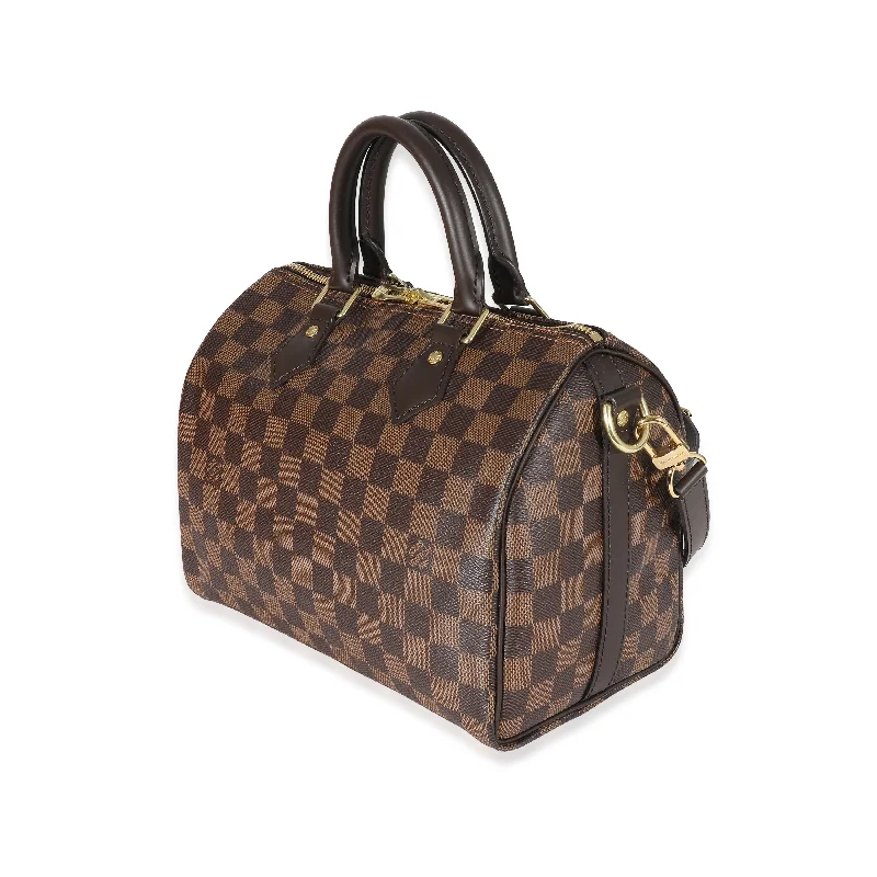 Louis Vuitton Damier Ebene Canvas Speedy Bandoulière 25