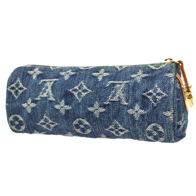 LOUIS VUITTON 2006 TROUSSE SPEEDY GM MONOGRAM DENIM M95081 41035