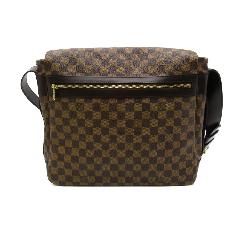 LOUIS VUITTON Bastille Shoulder Bag Brown Damier PVC coated canvas N45258