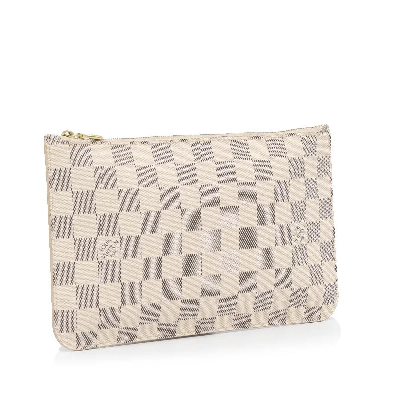 Louis Vuitton Damier Azur Neverfull Pochette (SHG-VX7xaS)