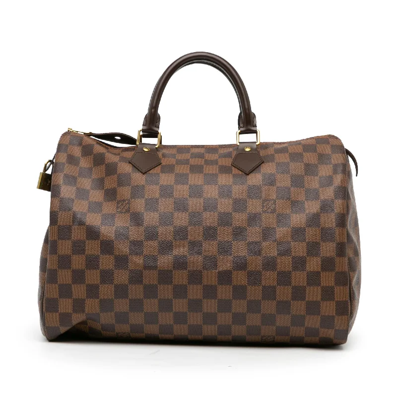 Louis Vuitton Damier Ebene Speedy 35 (SHG-CpRxW1)