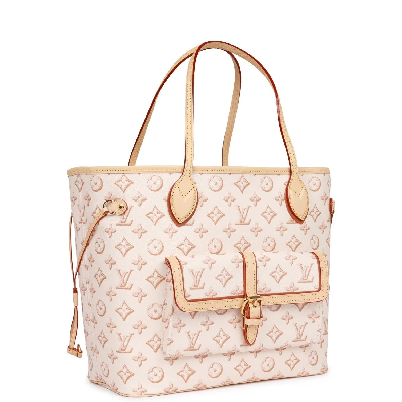 Louis Vuitton Fall For You Beige Clair Monogram Neverfull MM