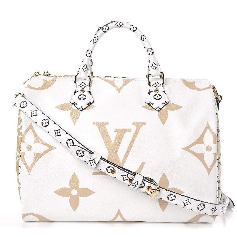 LOUIS VUITTON GIANT MONOGRAM SPEEDY BANDOULIERE 30