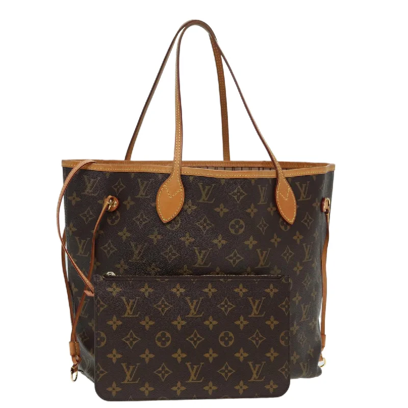 LOUIS VUITTON Monogram Neverfull MM Tote Bag M40156 LV Auth 87835