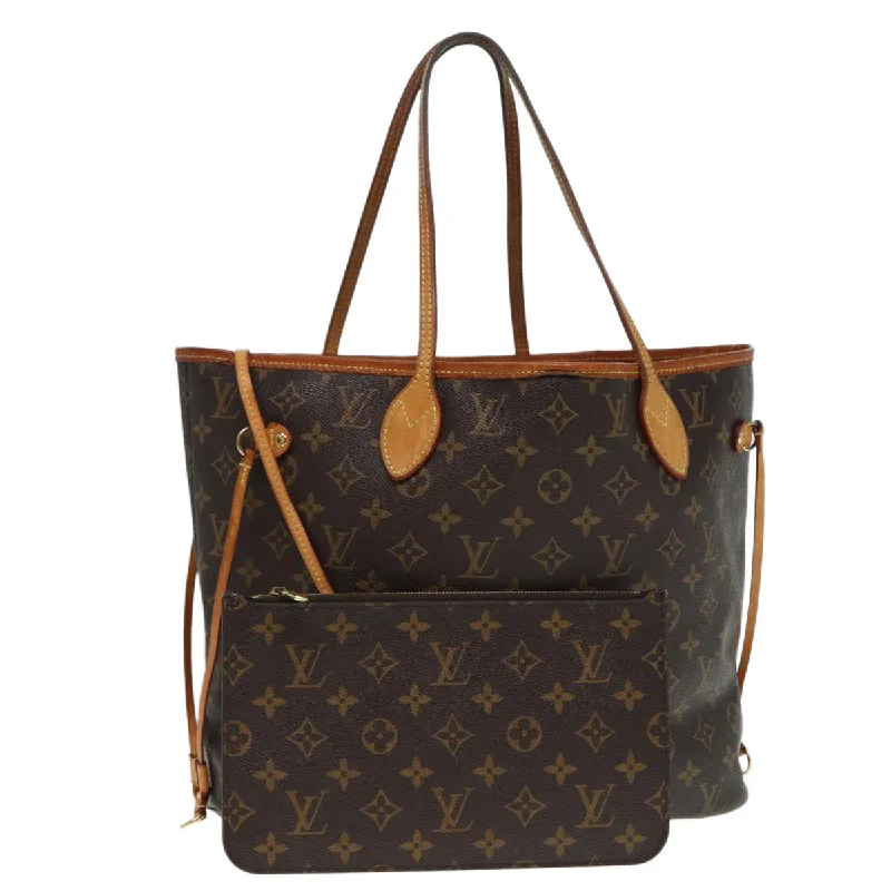 LOUIS VUITTON Monogram Neverfull MM Tote Bag M40156 LV Auth 87836