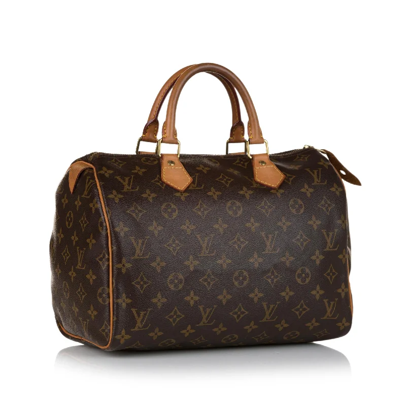 Louis Vuitton Monogram Speedy 30 (SHG-35146)