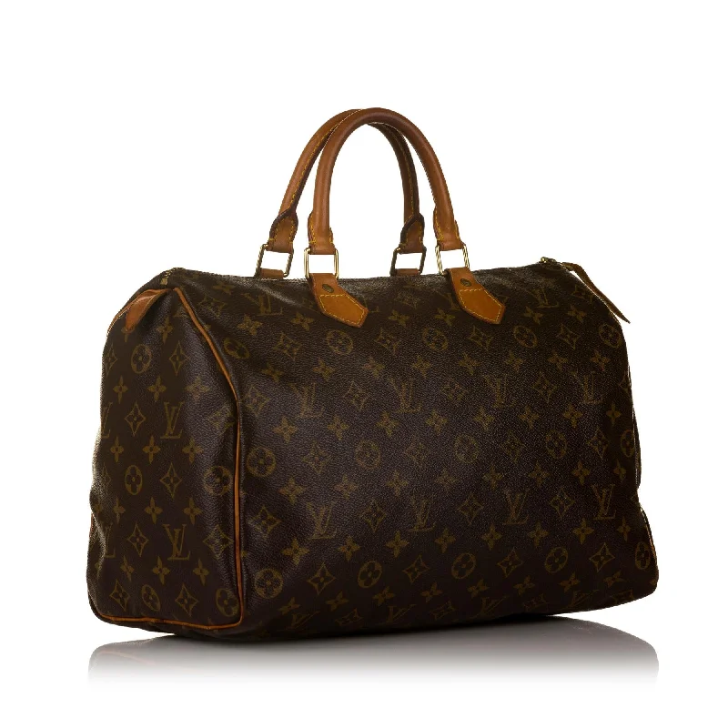 Louis Vuitton Monogram Speedy 35 (SHG-dg3AK8)