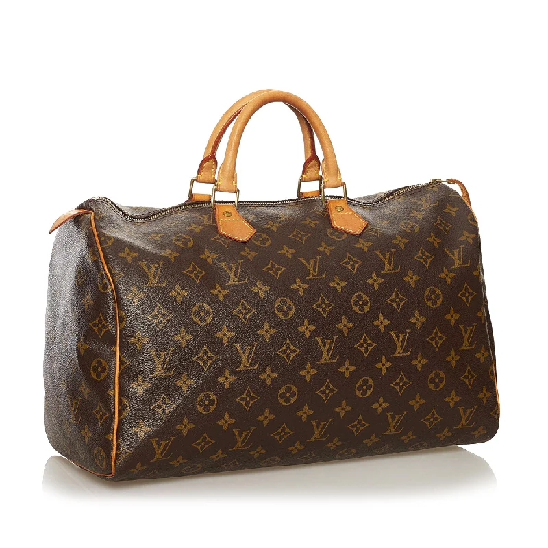 Louis Vuitton Monogram Speedy 40 (SHG-35697)