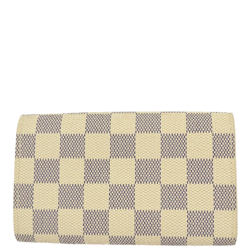 Louis Vuitton Damier Azur Portefeuille Tresol Purse Wallet N61744