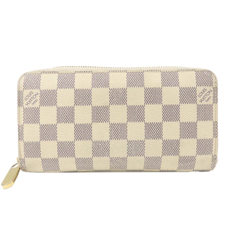 Louis Vuitton Damier Azur Zippy Wallet Long Wallet N60019