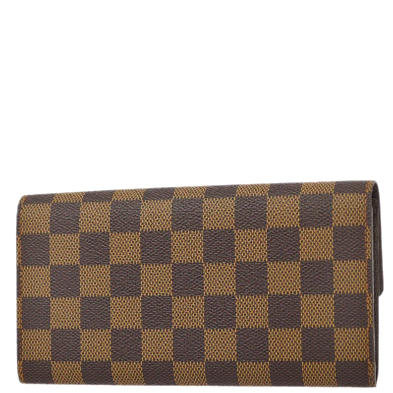 Louis Vuitton Damier Portefeuille Sarah Purse Wallet N61734