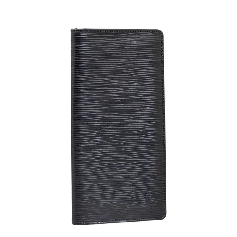 Louis Vuitton Epic Portfolio Braza Long Wallet M60622 Noir Black Leather  Louis Vuitton