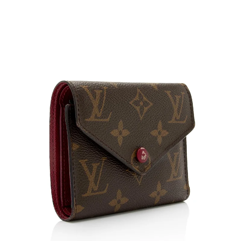 Louis Vuitton Monogram Canvas Victorine Wallet (SHF-4K4u4K)