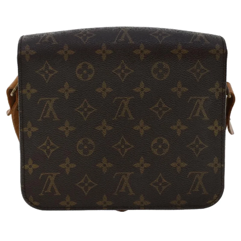 LOUIS VUITTON Monogram Cartouchiere MM Shoulder Bag M51253 LV  rd5518