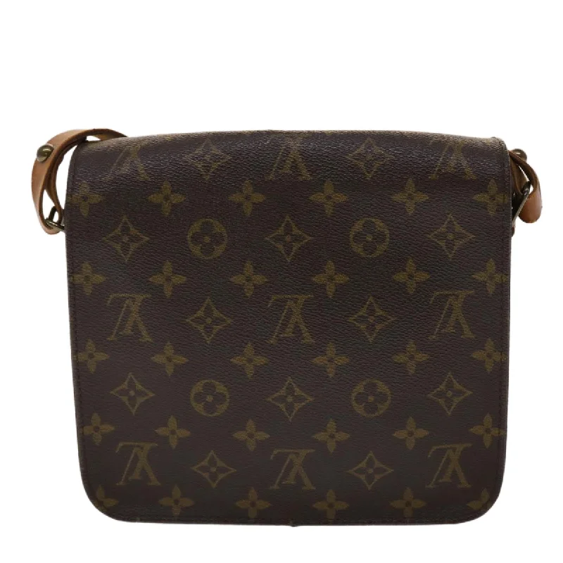 LOUIS VUITTON Monogram Cartouchiere MM Shoulder Bag M51253 LV  rd5582