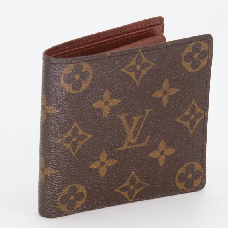 Louis Vuitton Monogram Coated Marco Bifold GM Bi-fold Wallet LV-1118P-0017