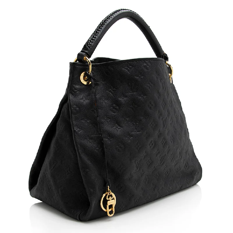 Louis Vuitton Monogram Empreinte Artsy MM Shoulder Bag (SHF-22025)