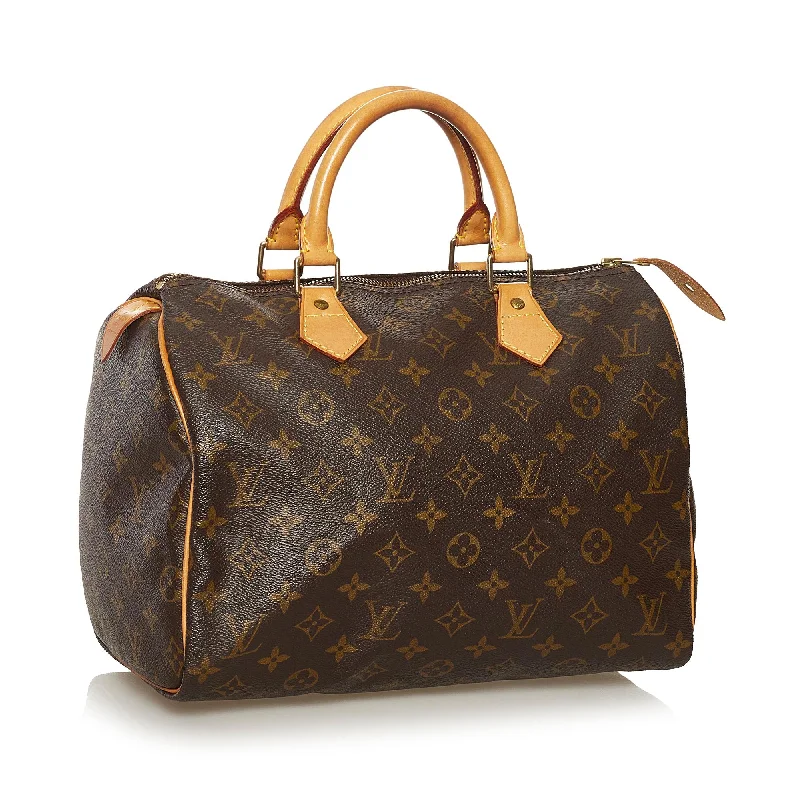 Louis Vuitton Monogram Speedy 30 (SHG-35183)