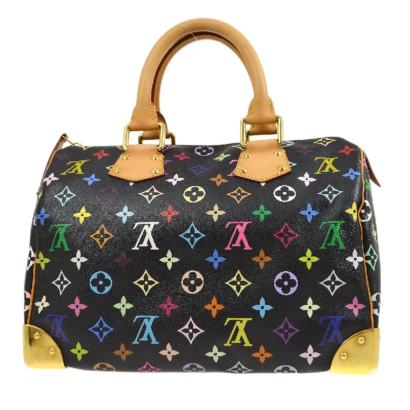 LOUIS VUITTON SPEEDY 30 HANDBAG MONOGRAM MULTI COLOR M92642 38863