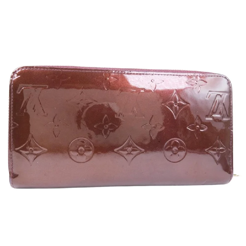 Louis Vuitton Bordeaux Patent leather Portefeuille zippy wallet accessories